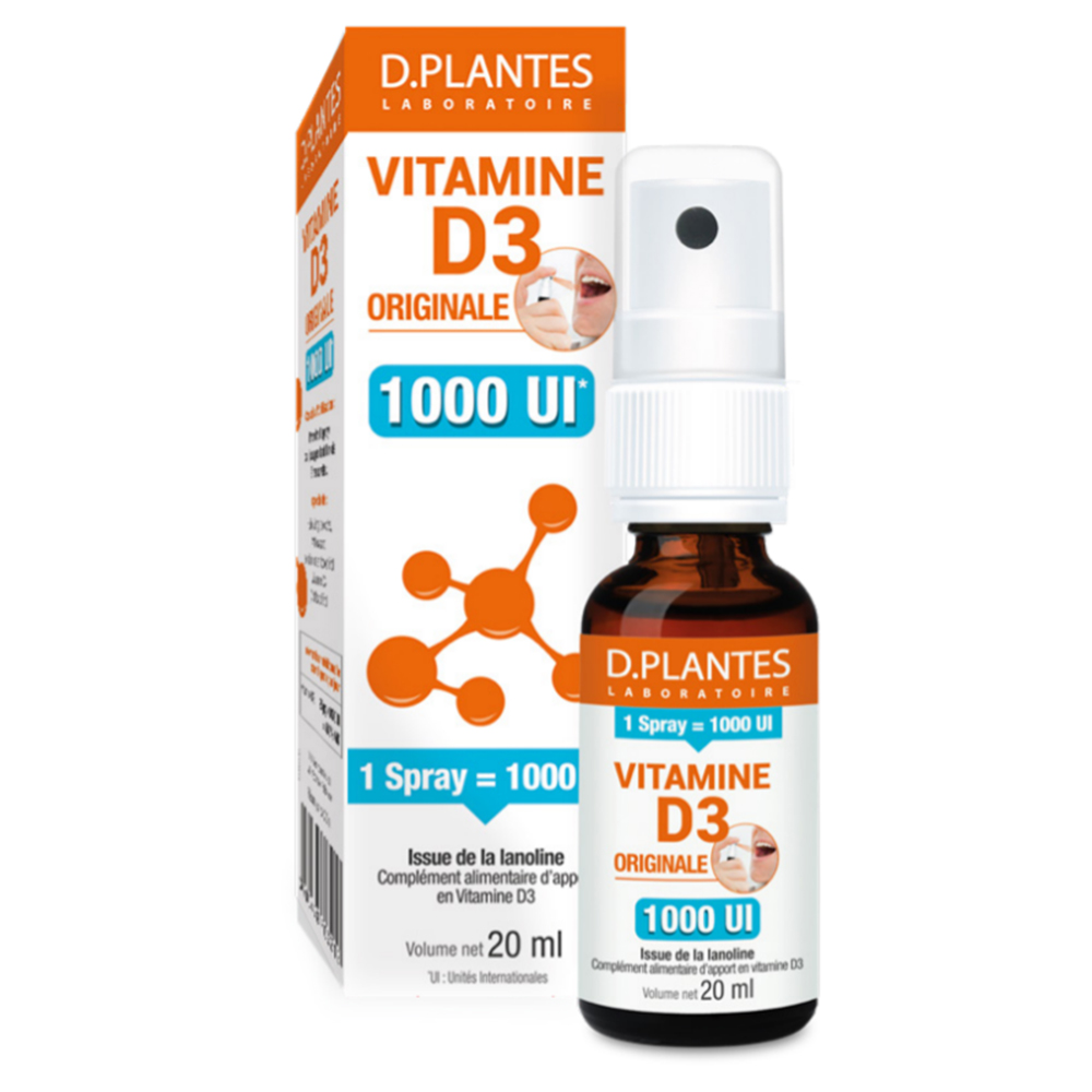 D. Plantes Vitamina D3 original 1000 UI spray 20 ml
