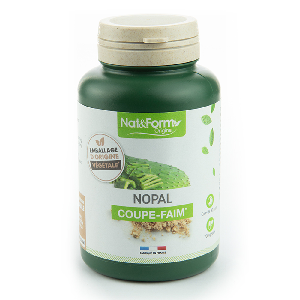 Nat&Form Nopal saciante x200 cápsulas