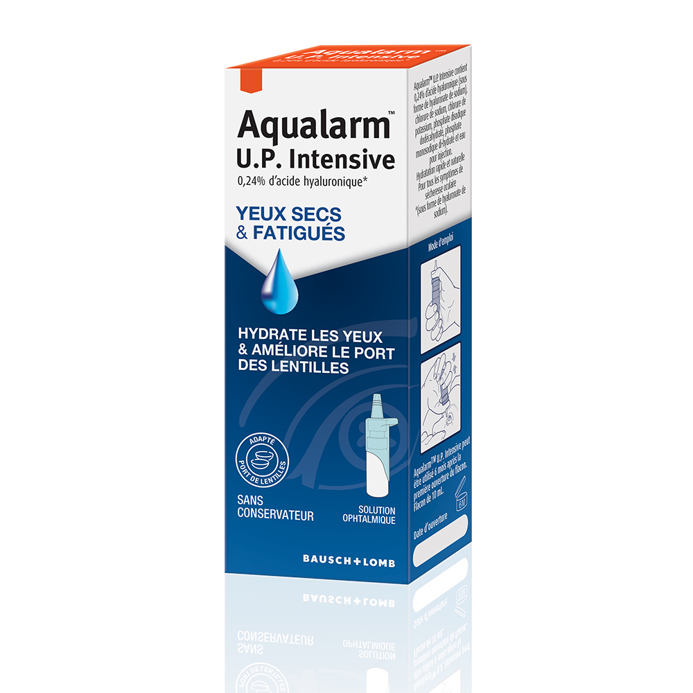 Bausch&Lomb Aqualarm Intensive Up Botella con Bomba 10 ml