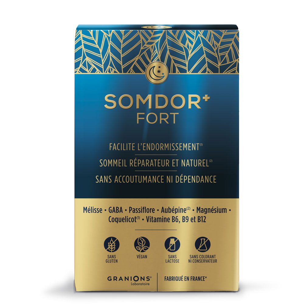 Granions SOMDOR+® Fort Ayuda a conciliar el sueño 30 comprimidos