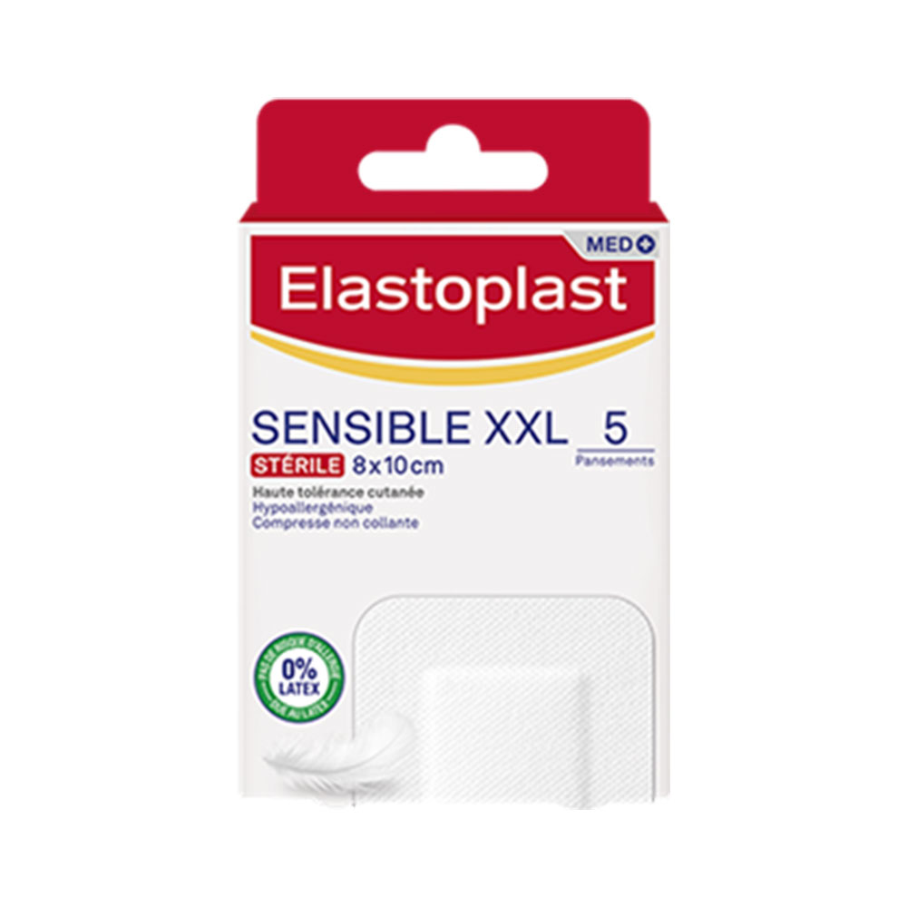 Elastoplast Apósitos Sensitive XXL Piel Sensible x5