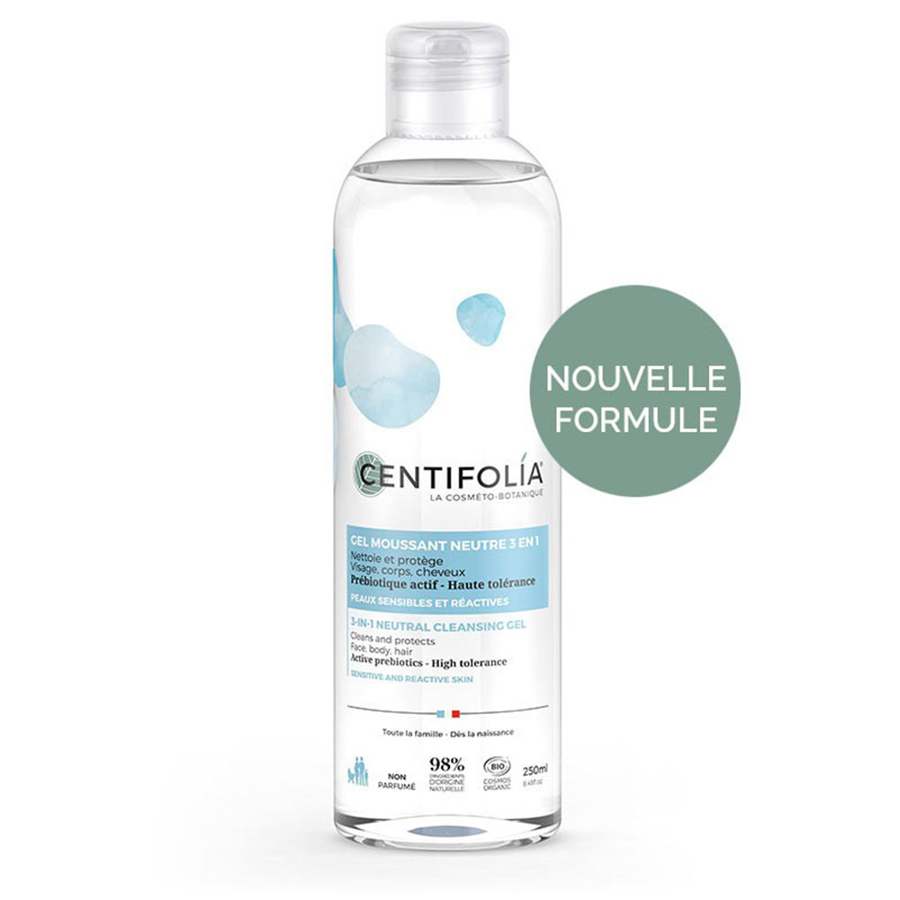 Centifolia Neutre Gel espumoso 3en1 bio 250ml
