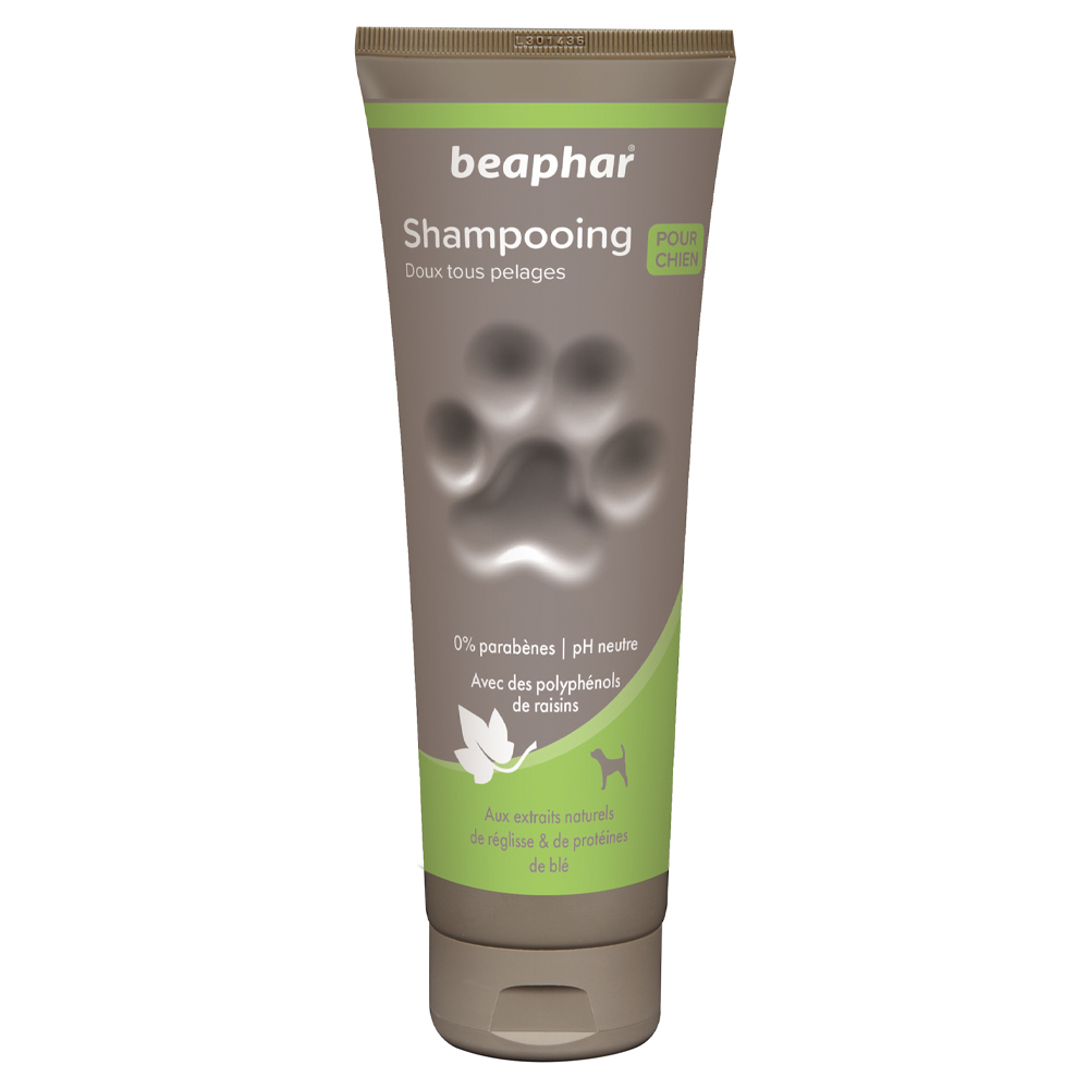 Beaphar Champú suave para perros todos los tipos de pelaje 250 ml