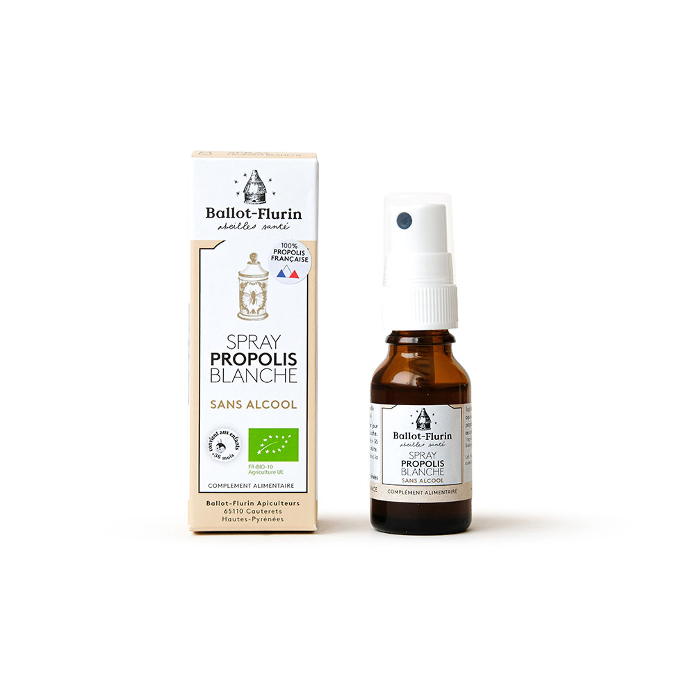 Ballot-Flurin Le Blanc Propolis Spray BIO SIN ALCOHOL 15 ml
