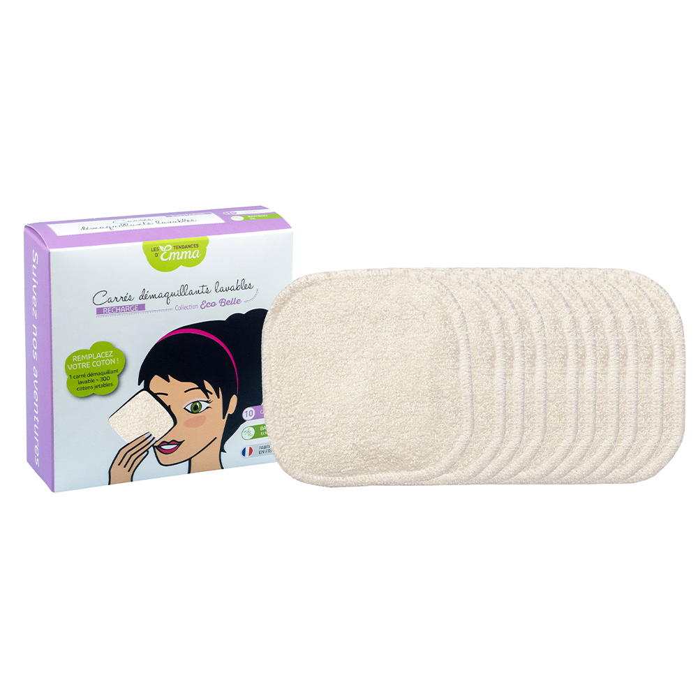 Les Tendances D'Emma Eco Belle Bastoncillos Limpiadores de Bambú Crudo x10