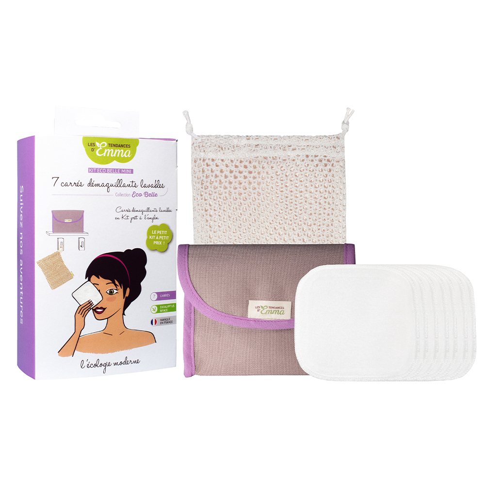 Les Tendances D'Emma Eco Belle Kit mini discos desmaquillantes eucalipto x7