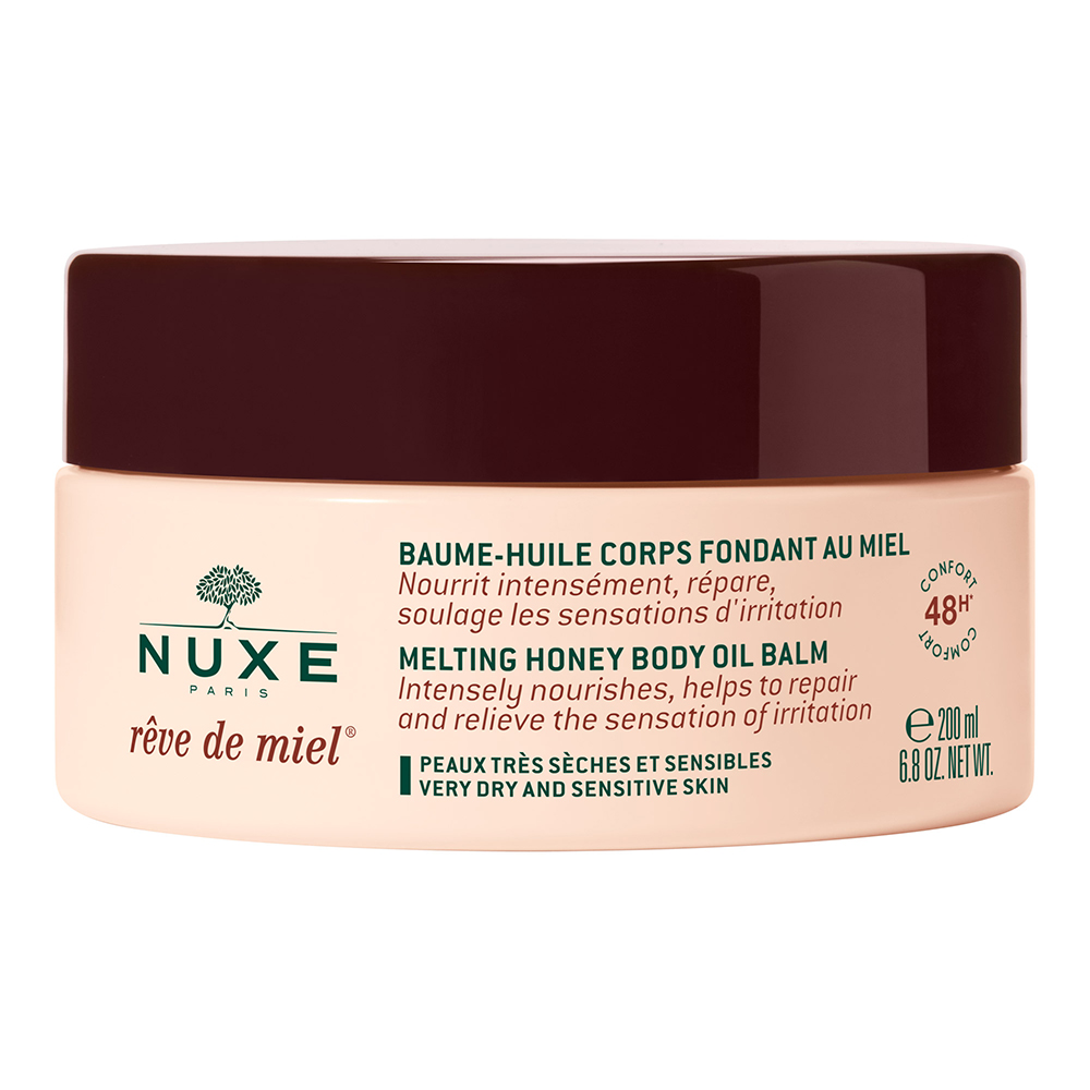 Nuxe Reve De Miel Balsamo Aceite Corporal Fundente Con Miel Pieles Muy Secas Y Sensibles 200ml