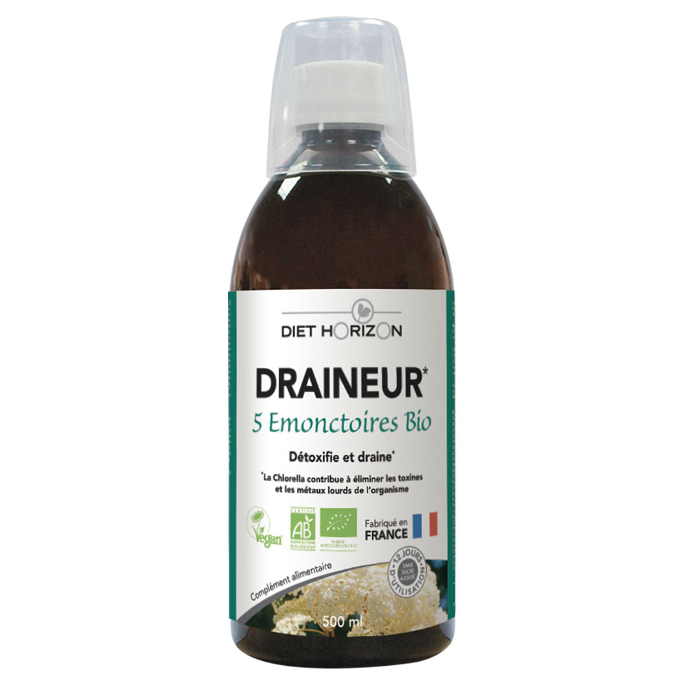 Diet Horizon Organic 5 Drenantes emuntorios 500 ml