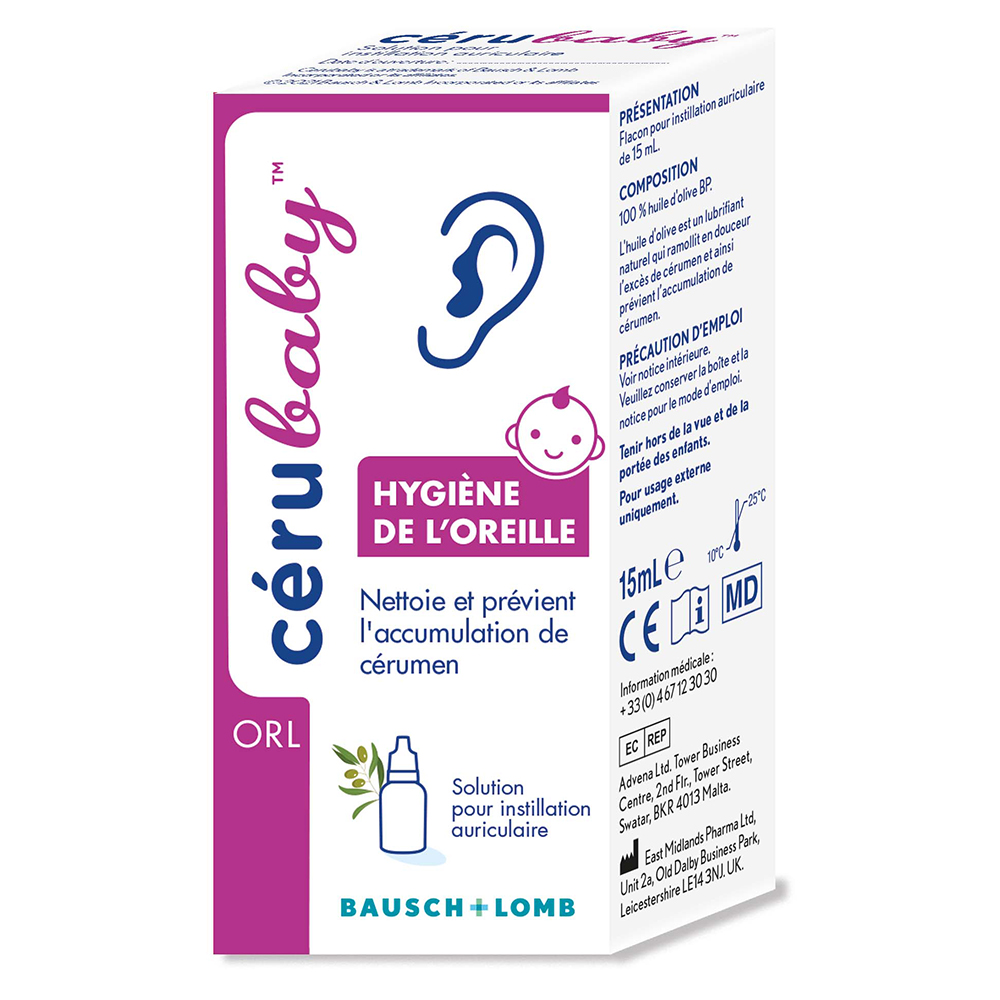 Bausch&Lomb Higiene oídos Cerubaby 15 ml