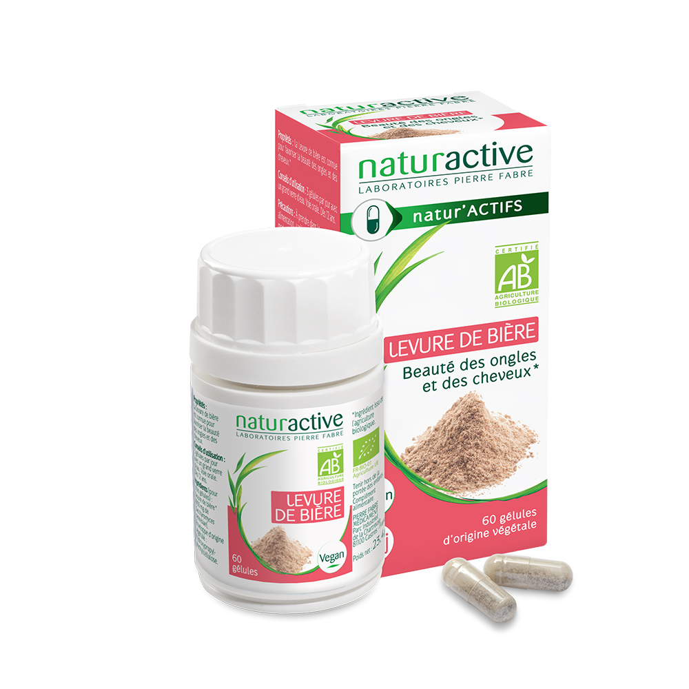 Naturactive Levadura de cerveza ecológica x60 cápsulas