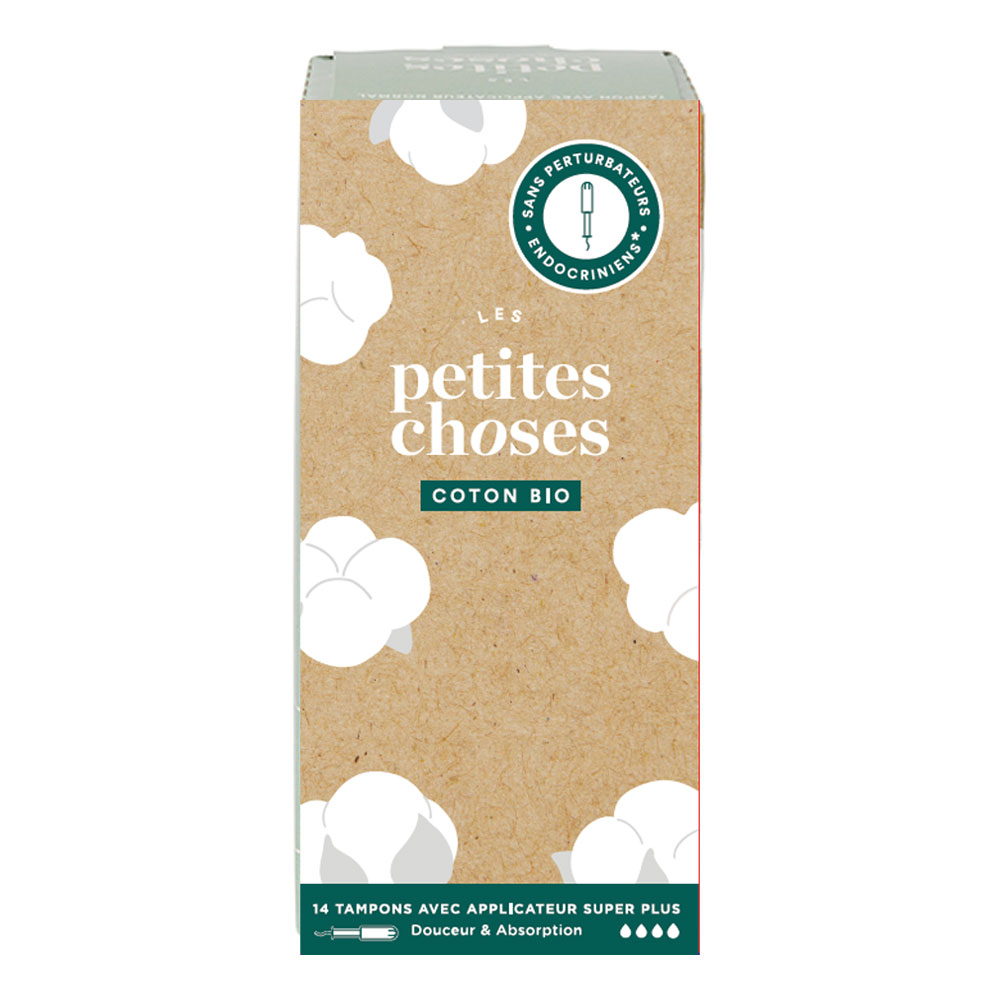 Les Petites Choses Tampones ecológicos con aplicador - Flux Super Plus x14