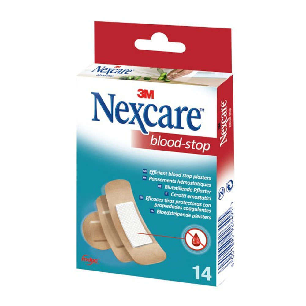 Nexcare Apósitos hemostáticos Blood-Stop x14