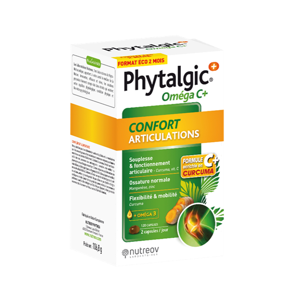 Phytea Phytalgic Confort articulaciones + Omega C 120 cápsulas