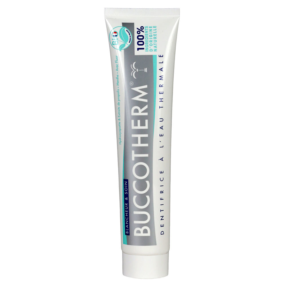Buccotherm Dentífrico con agua termal cuidado y blanqueamiento 75ml