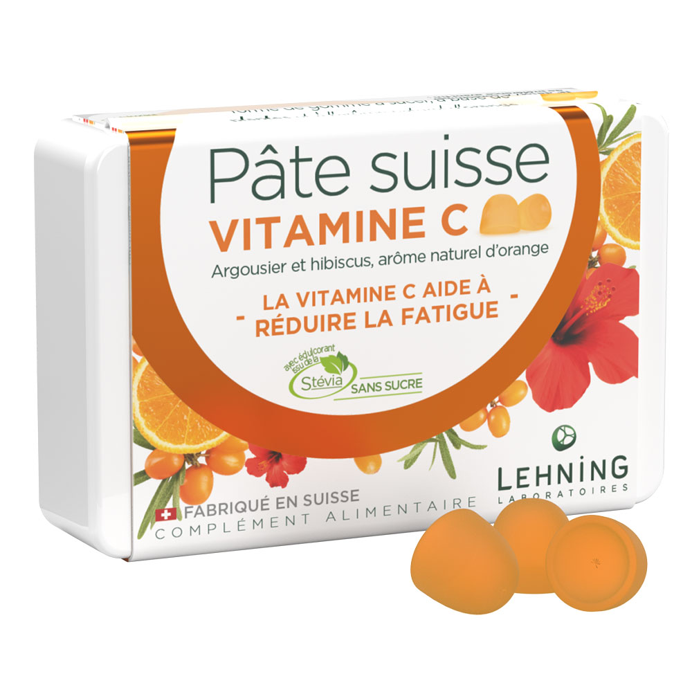 Lehning Pasta suiza Vitamina C x40 gomas de borrar
