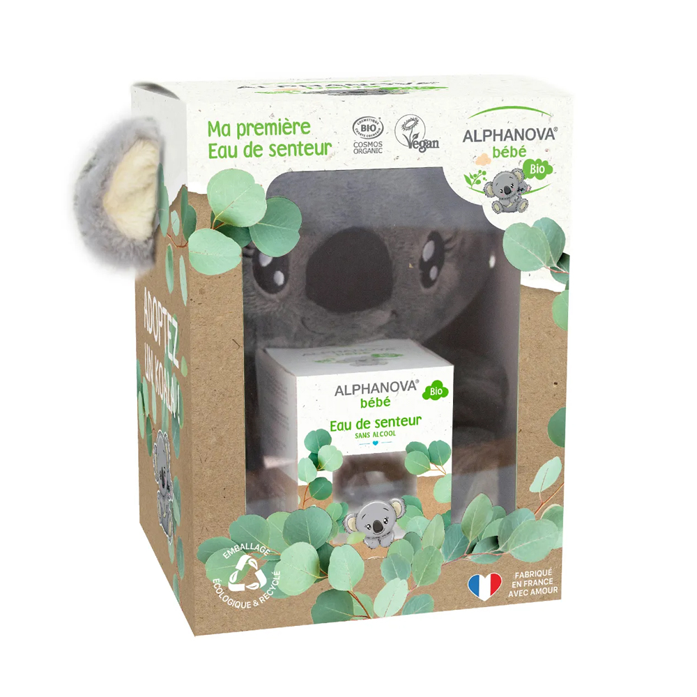 Alphanova Bebé Cofre regalo agua de colonia Adopta un Koala 50 ml