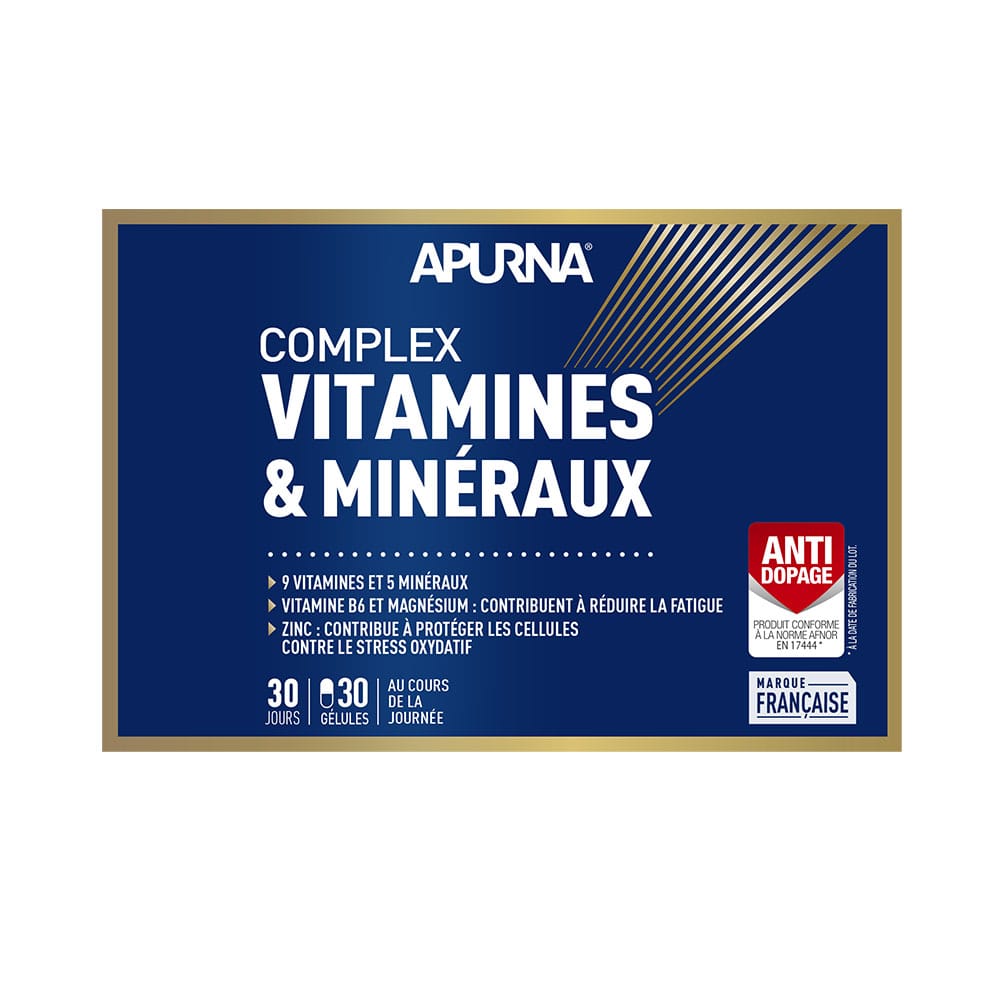Apurna Complejos vitamínicos y minerales x30 cápsulas