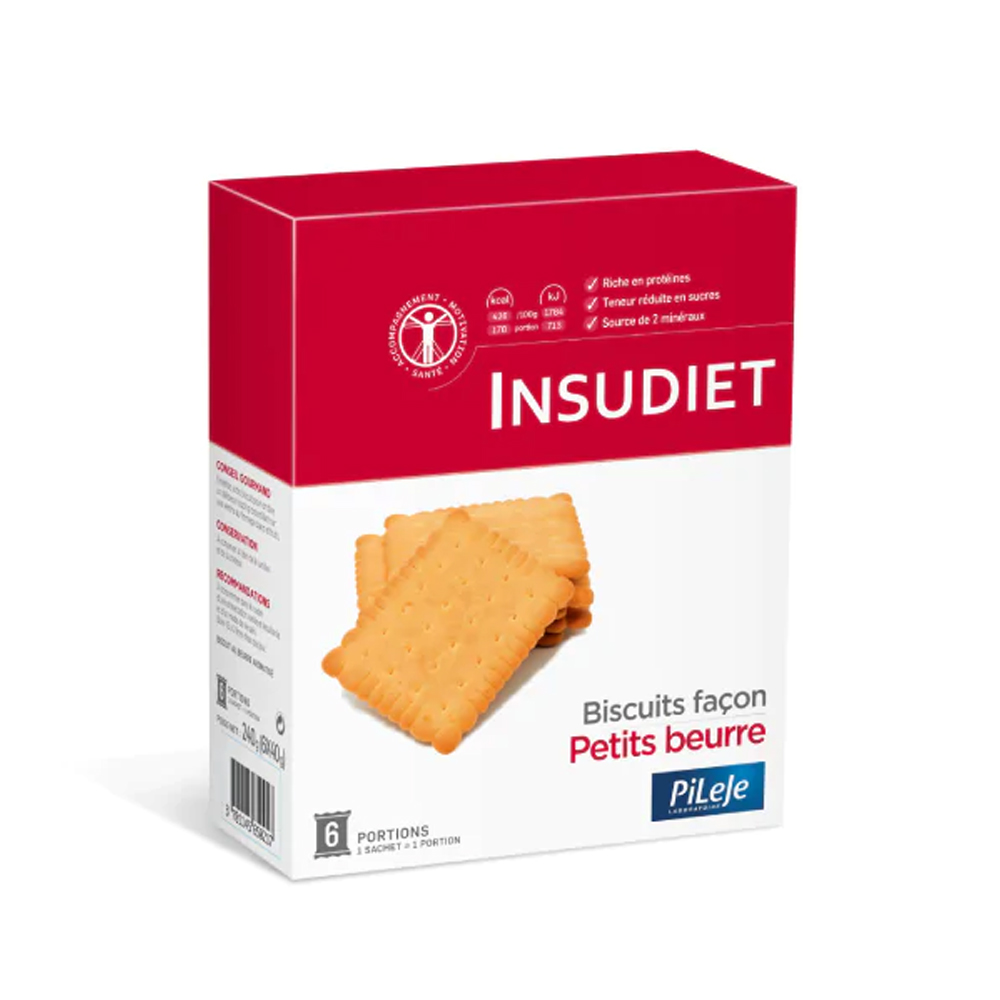 Insudiet Galletas de Mantequilla Insudiet 6 bolsas