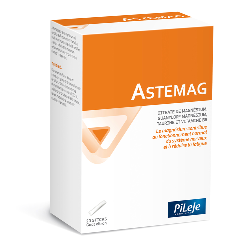 Pileje Astemag Magnesio 20 sticks