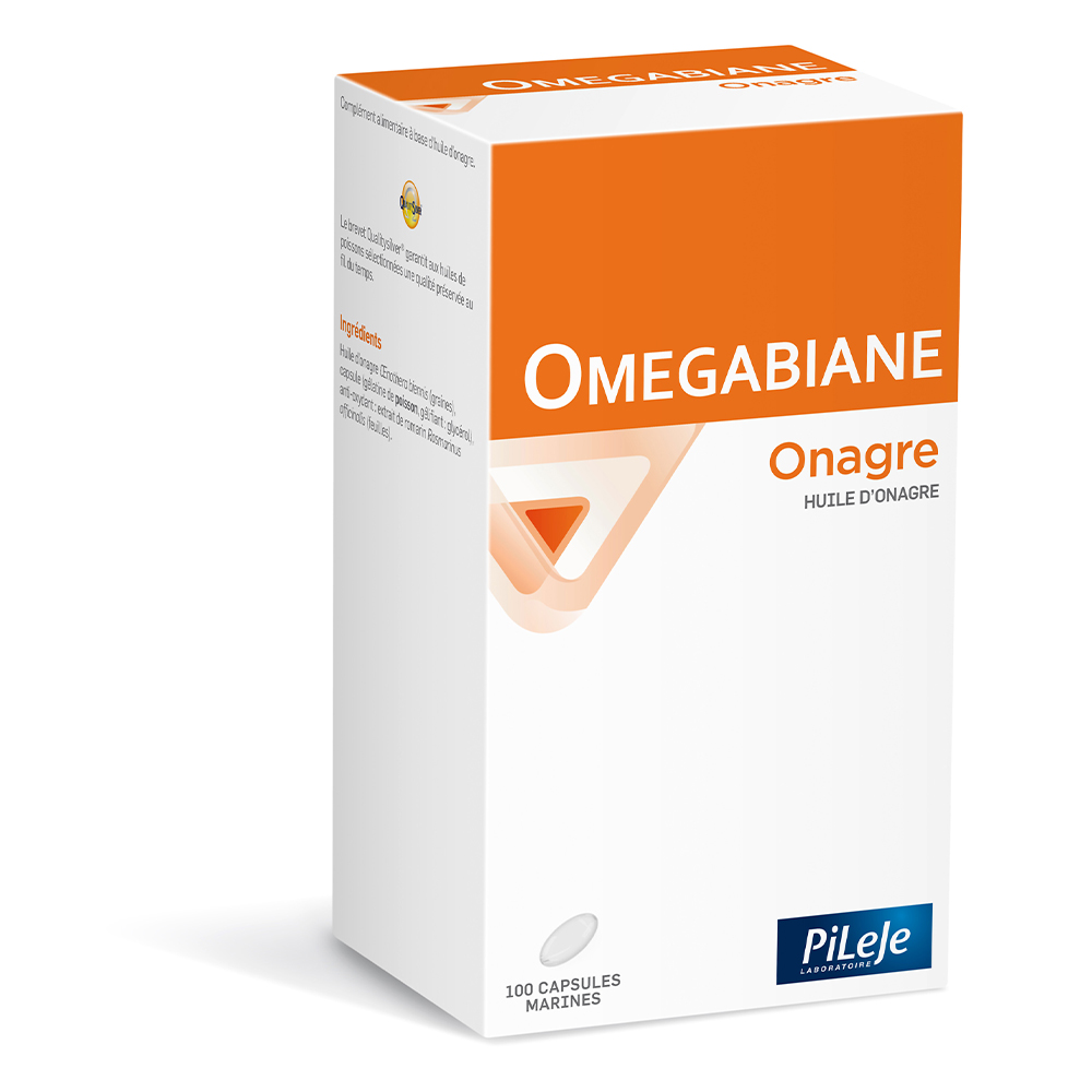 Pileje Omegabiane Onagre 100 cápsulas