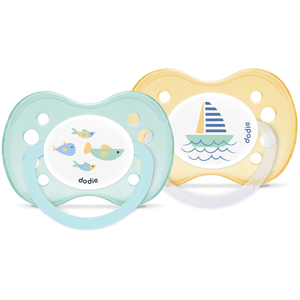 Dodie Chupetes simétricos mixtos Cuando sea mayor 6 meses o más x2
