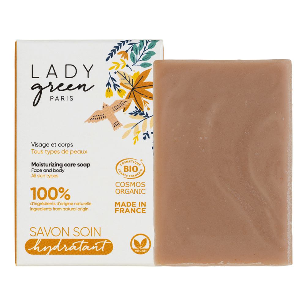 Lady Green Jabón hidratante facial y corporal 100 g