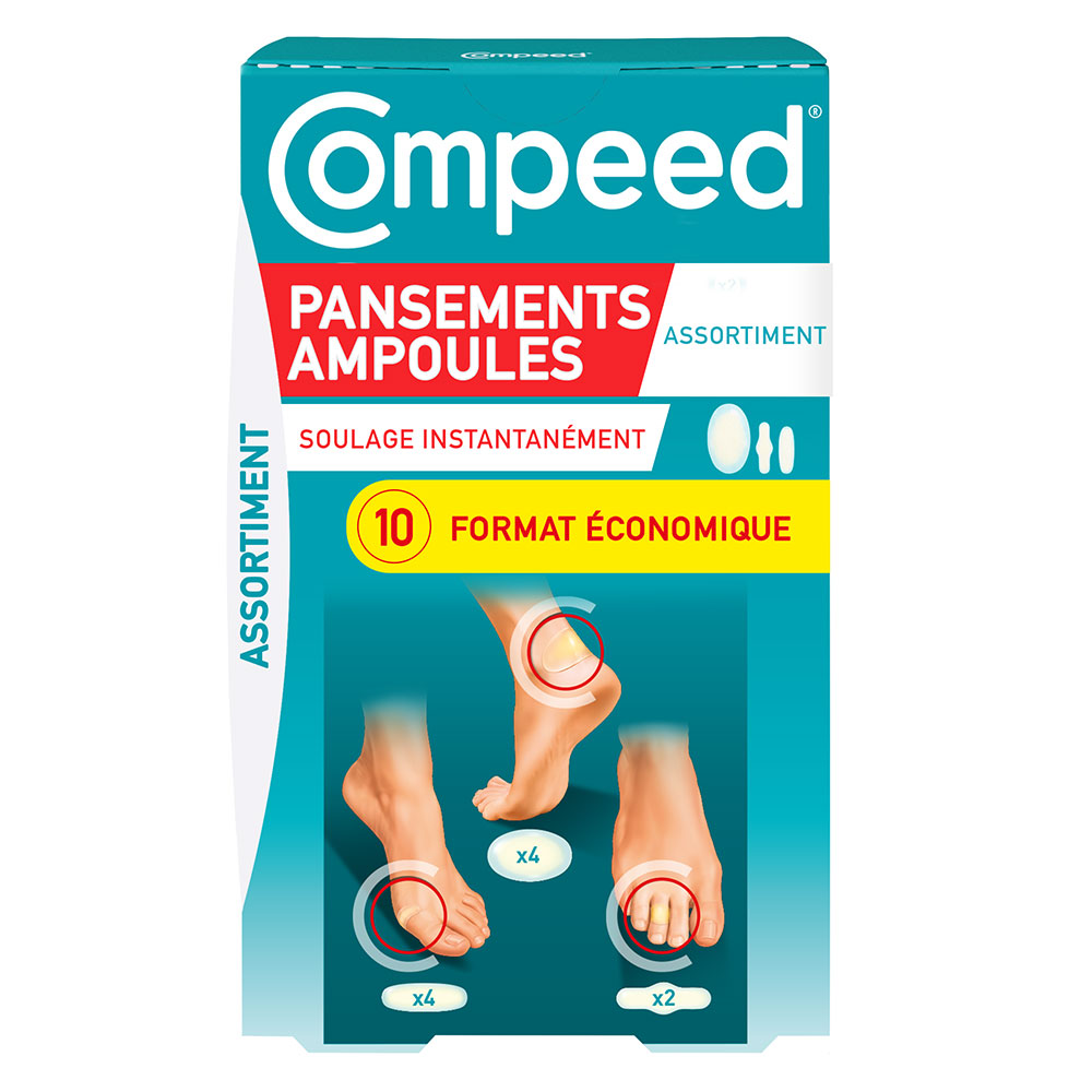 Compeed Juego de vendas para ampollas x10