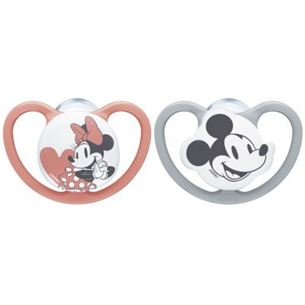 Nuk Chupetes fisiológicos Disney espaciales 6 a 18 meses x2