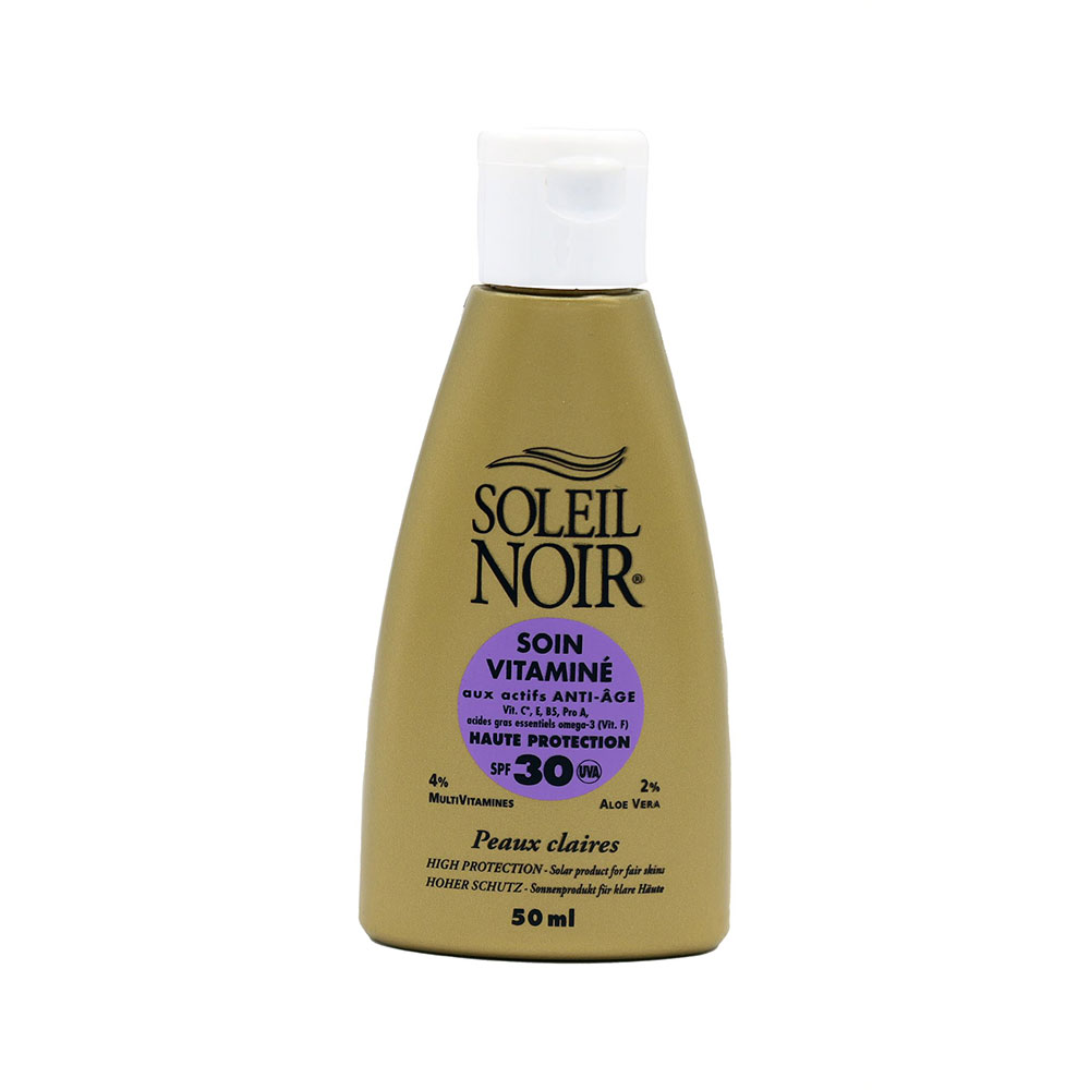 Soleil Noir N°17 Tratamiento Vitaminado Alta Proteccion Spf30 Piel clara 50ml