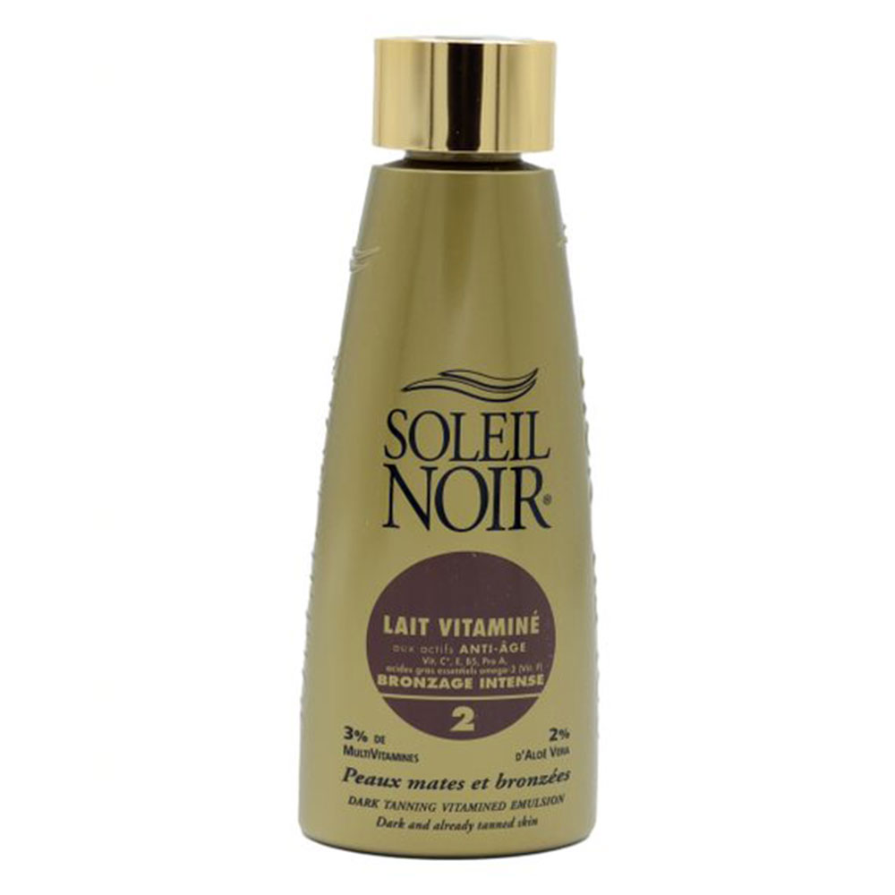 Soleil Noir N°50 Leche Vitaminada Bronceado Intenso Spf2 150ml
