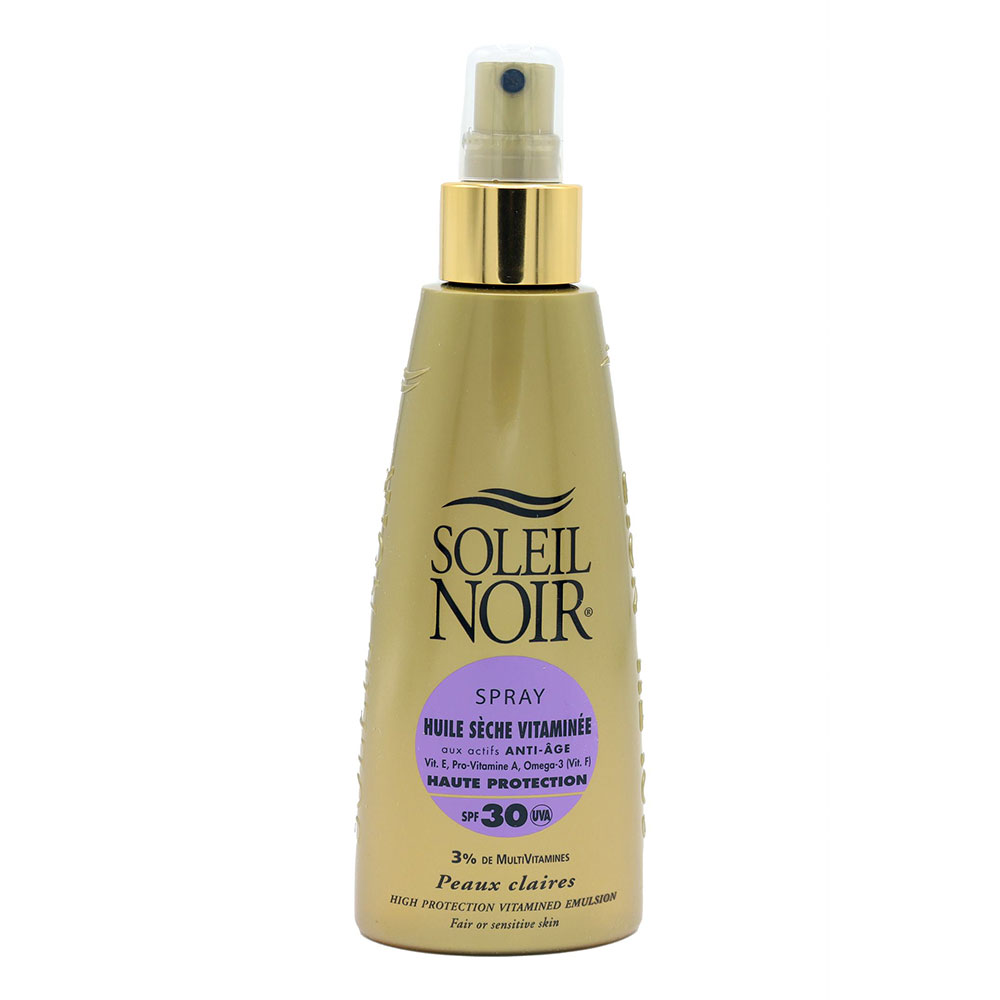 Soleil Noir N°63 Aceite Seco Vitaminado Spf30 Spray Piel clara 150ml