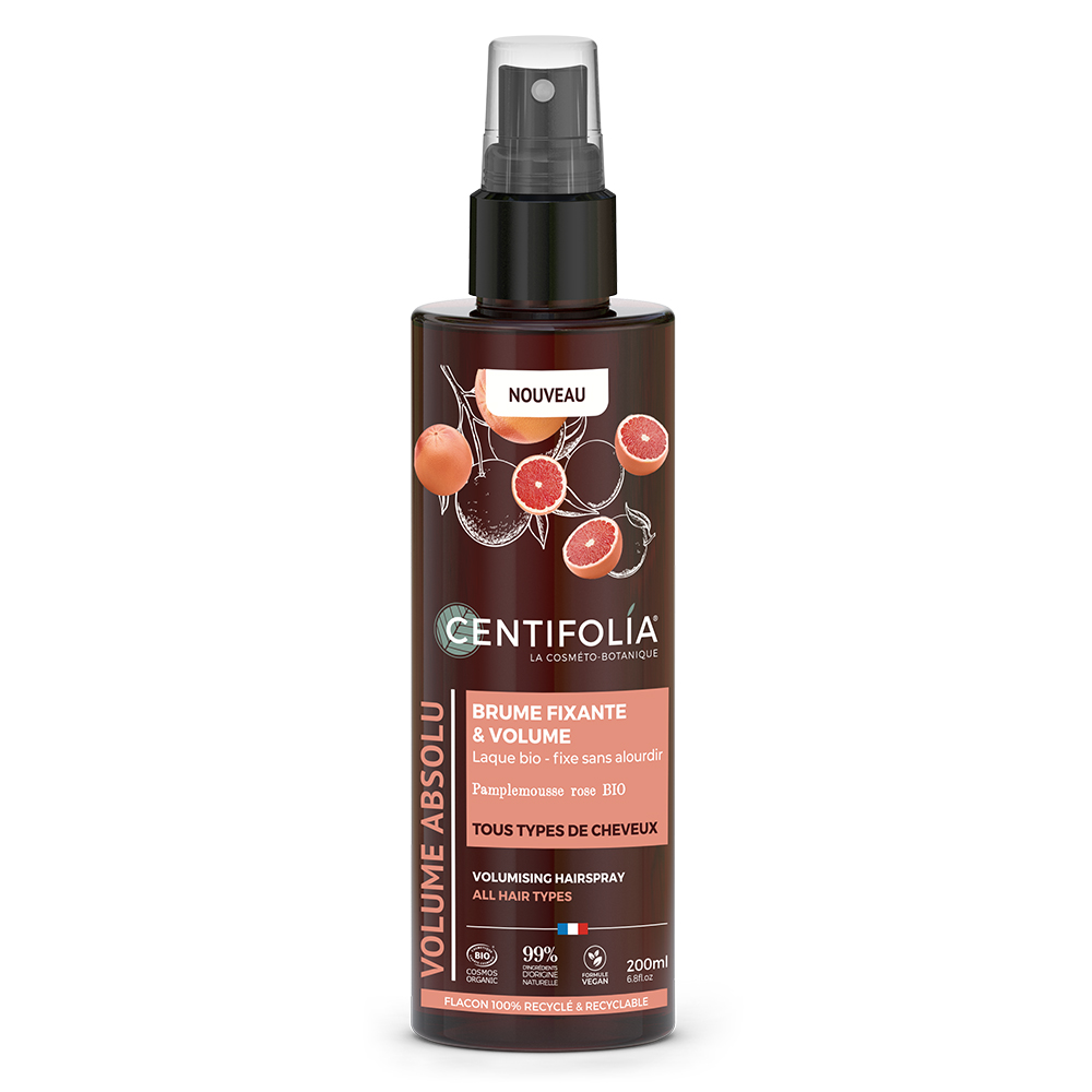 Centifolia Volumen Spray fijador pomelo rosa bio 200 ml