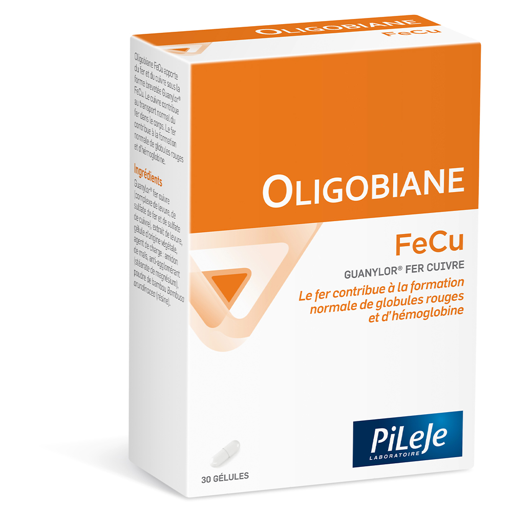 Pileje Oligobiane Oligobiane FeCu 30 cápsulas