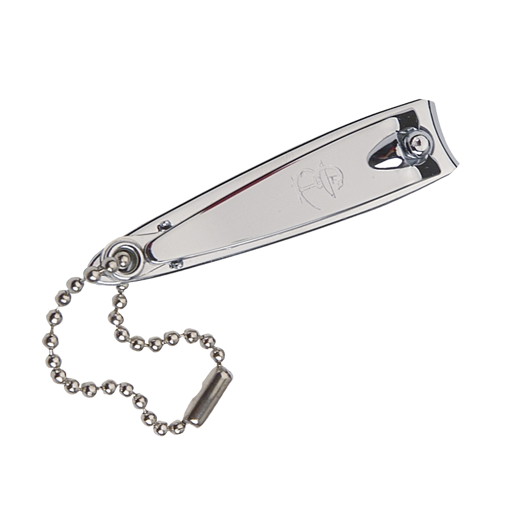 Estipharm Cortaúñas pequeño con cadena lima integrada