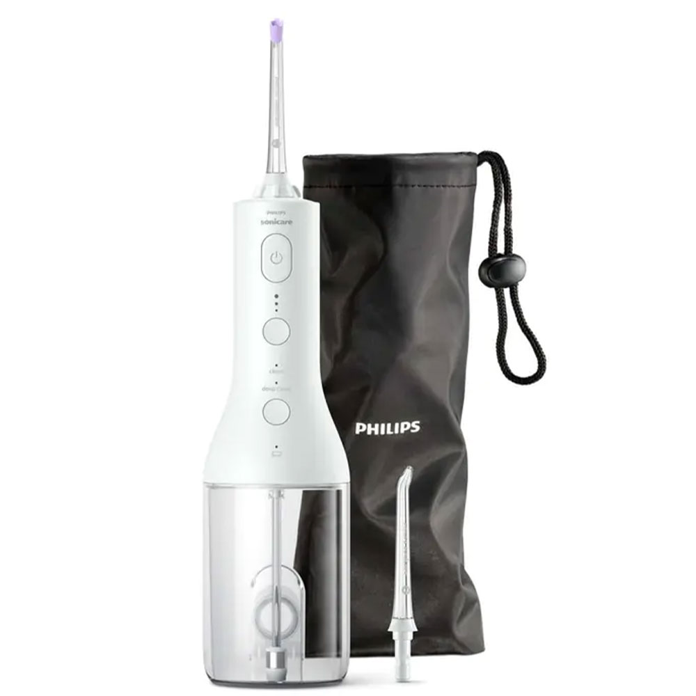 Philips Sonicare Power Flosser 3000 Dental Jet le Blanc