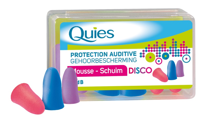 Quies Proteccion Auditiva Tapones Disco 3 Pares