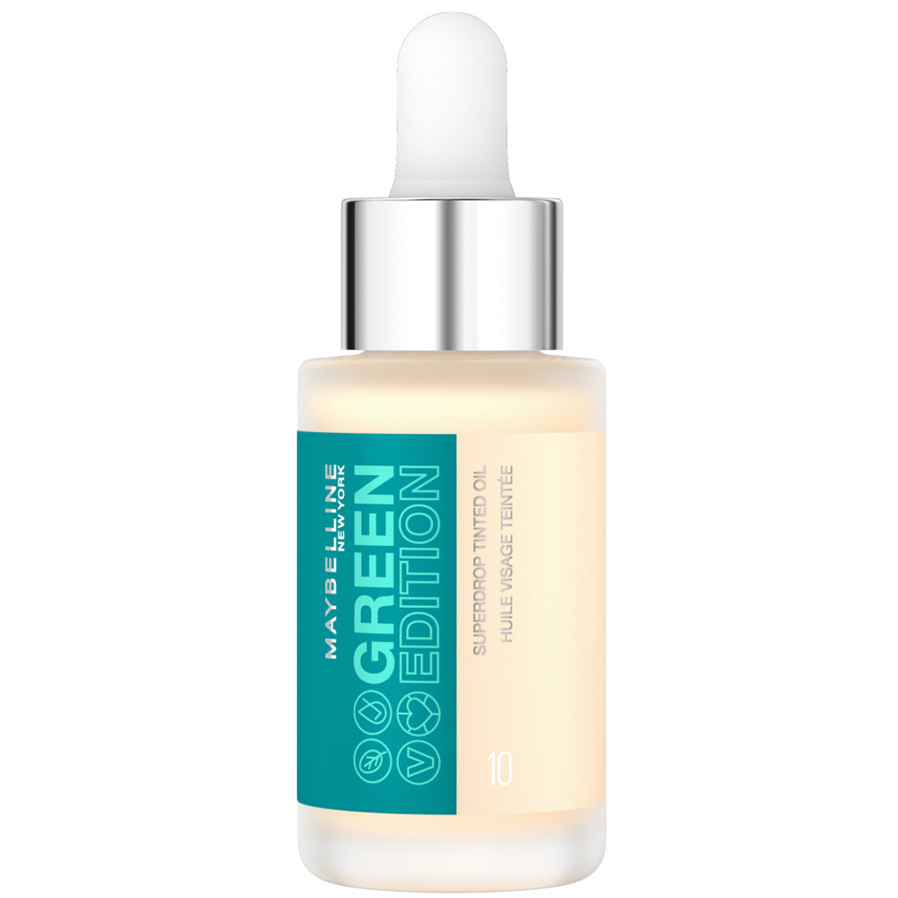 Maybelline New York Green Edition Aceite facial seco con color Superdrop 20 ml