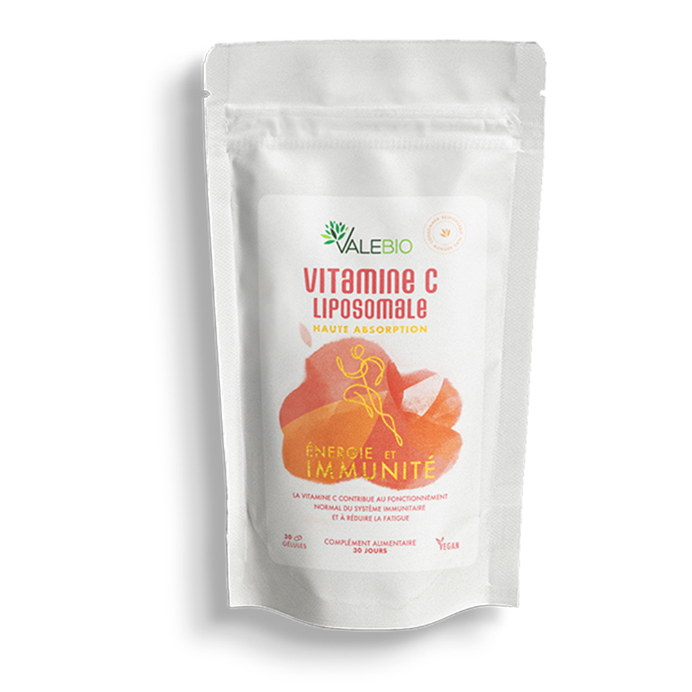 Valebio Vitamina C liposomal 300 mg energía y defensas 30 cápsulas