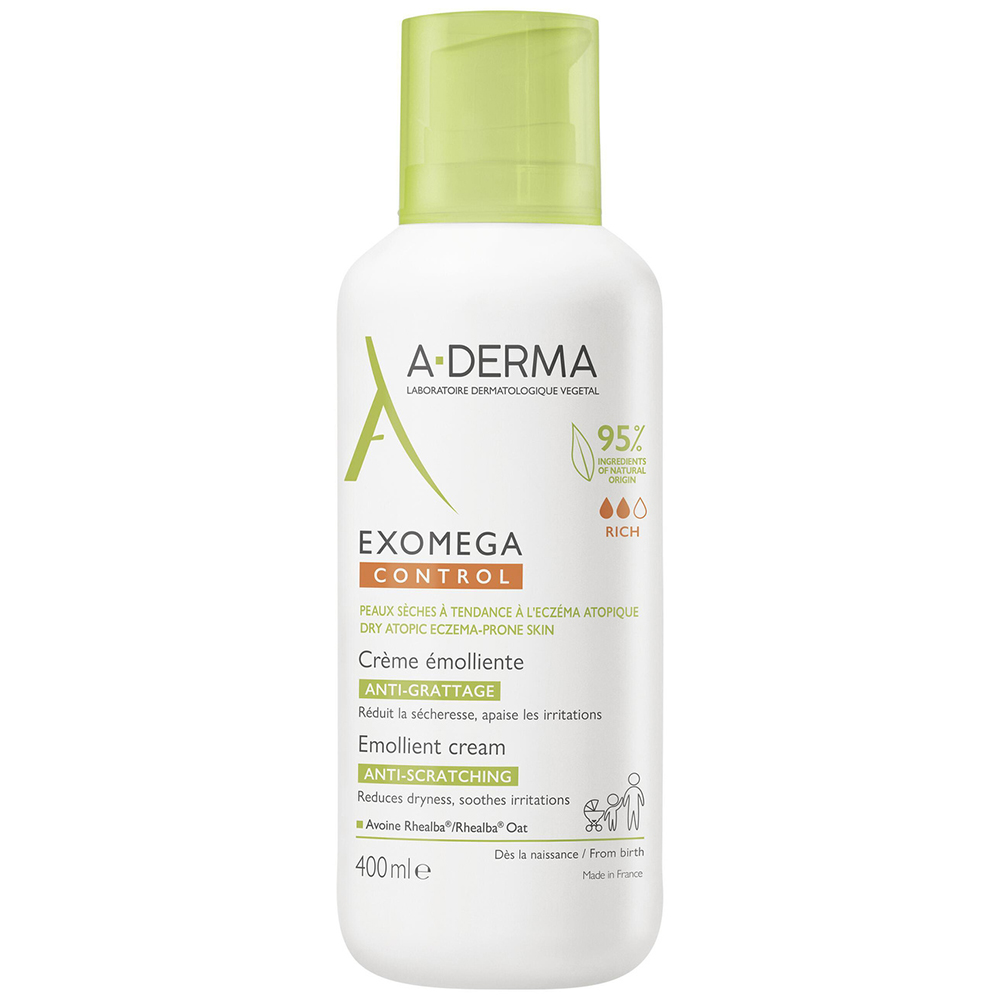 A-Derma Exomega Control Crema emoliente antiirritaciones piel atópica 400 ml