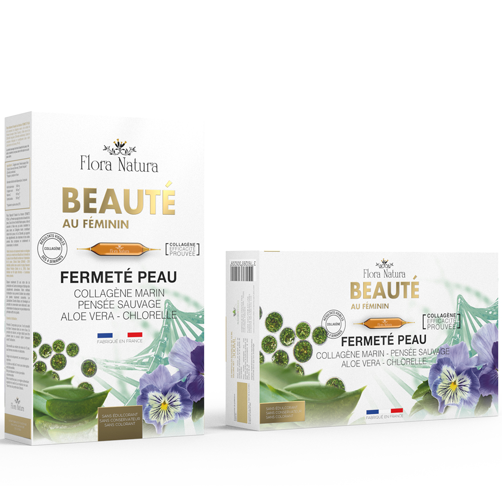 Flora Natura Complejo de belleza reafirmante de la piel Colágeno Complex 20x15ml