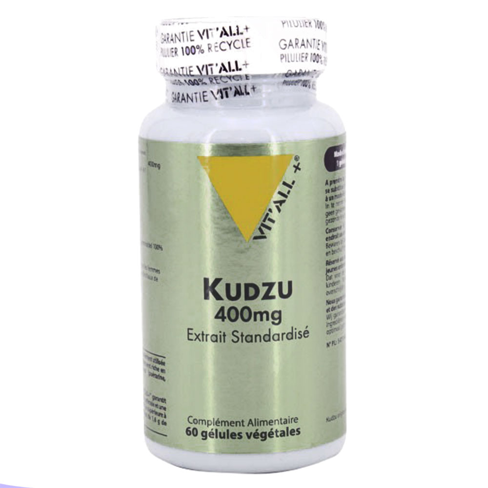 Vit'All+ KUDZU 400mg Extracto estandarizado x60 Cápsulas