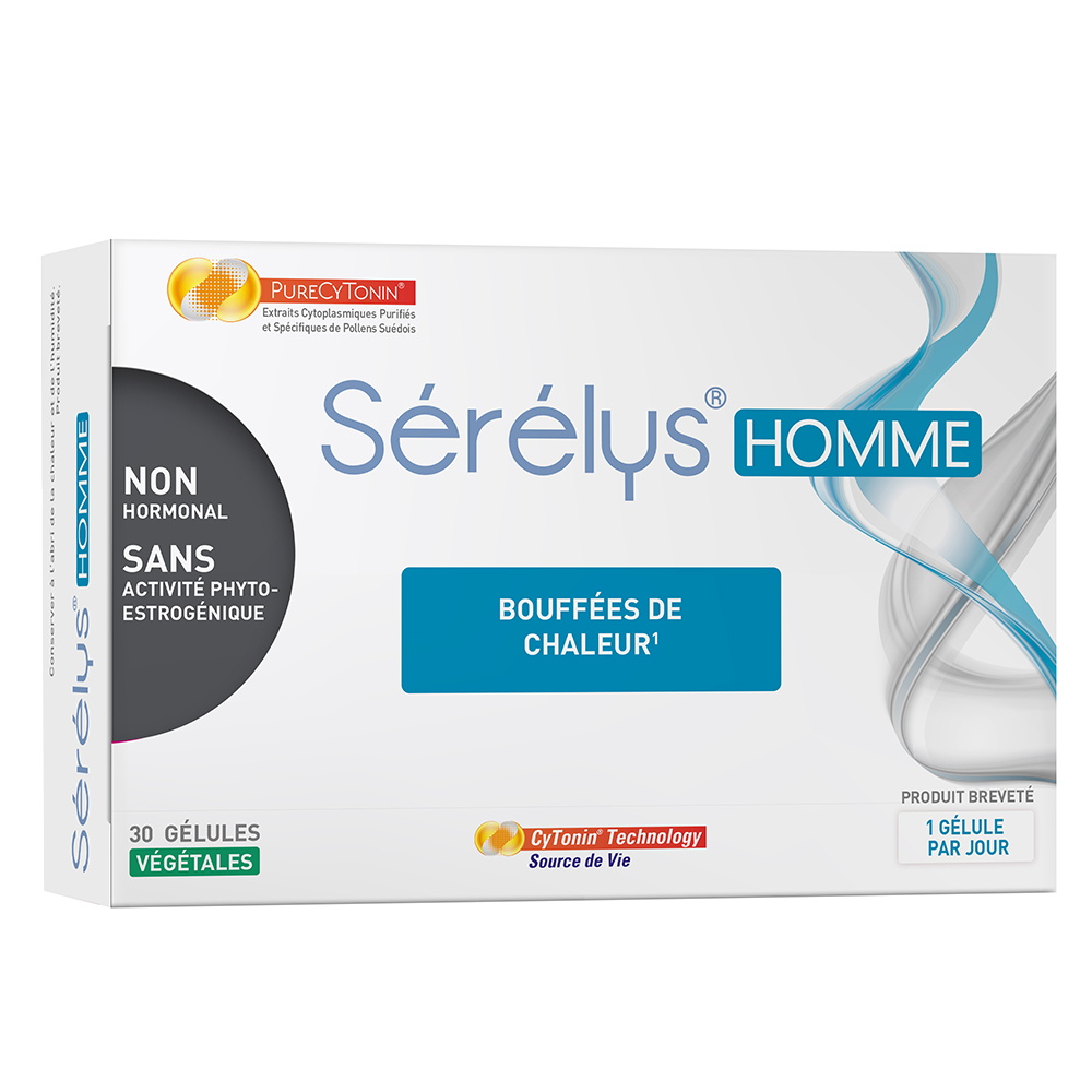 Serelys Pharma Homme Bouffees De Chaleur 30 Comprimes