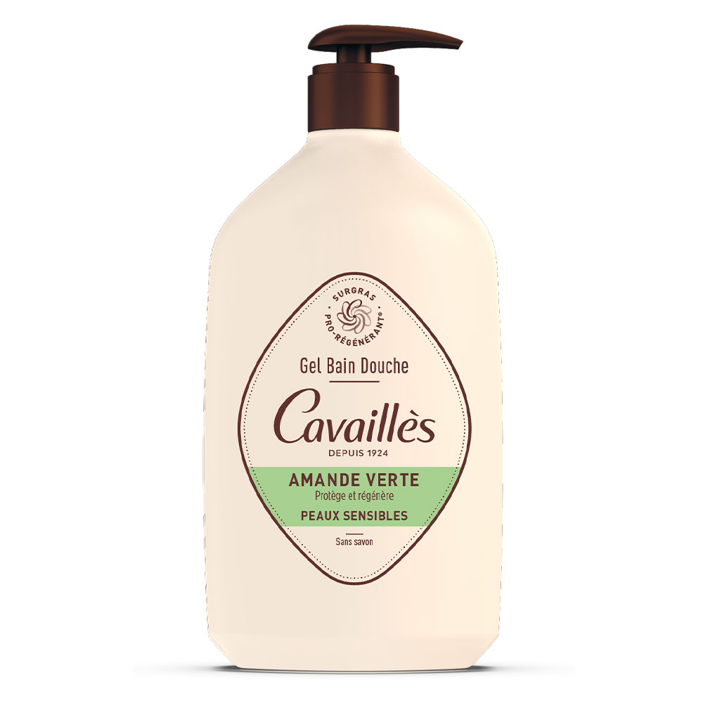 Cavaillès Gel ducha Almendra Verde 1L