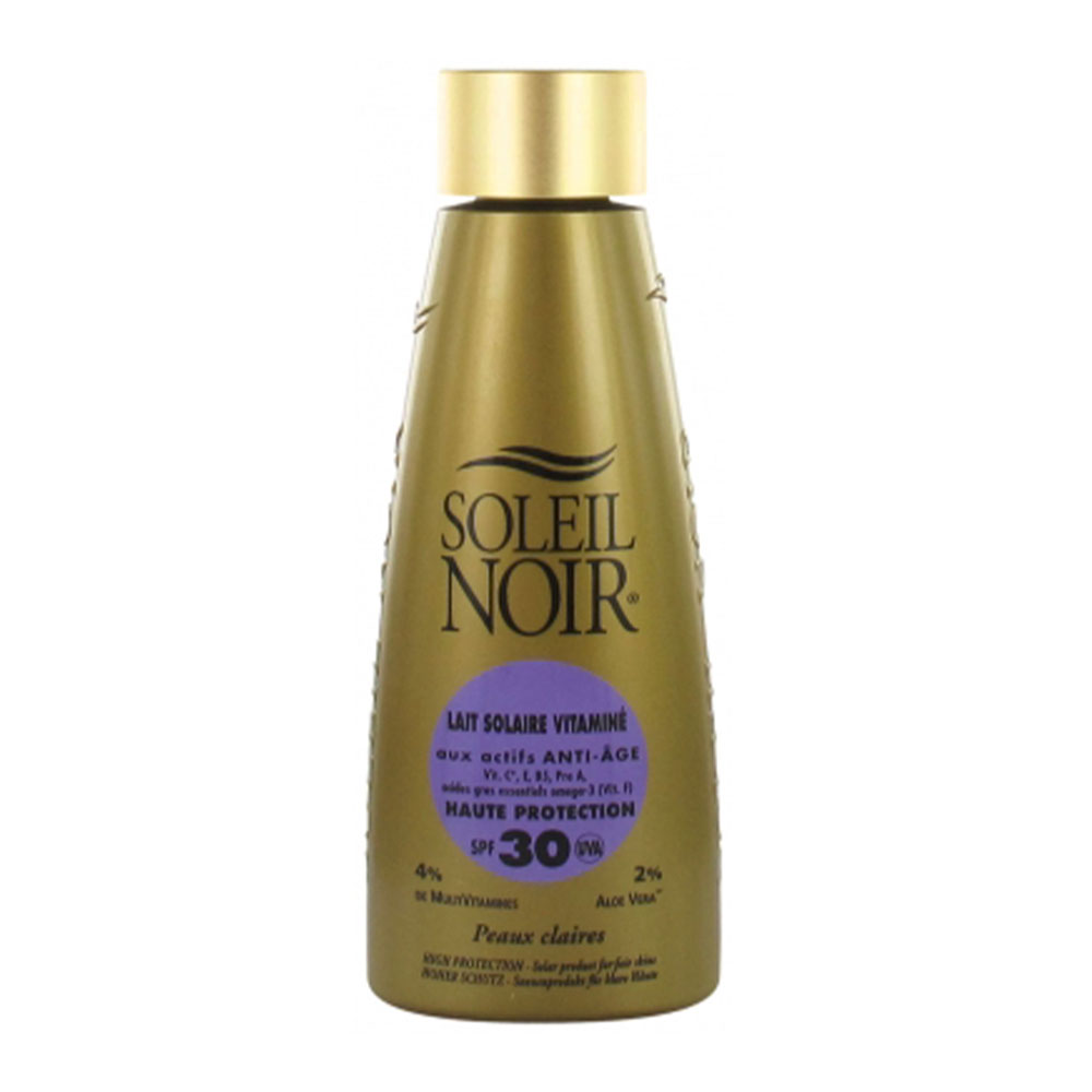Soleil Noir N°21 Leche Vitaminada Alta Proteccion Spf30 Piel clara 150ml
