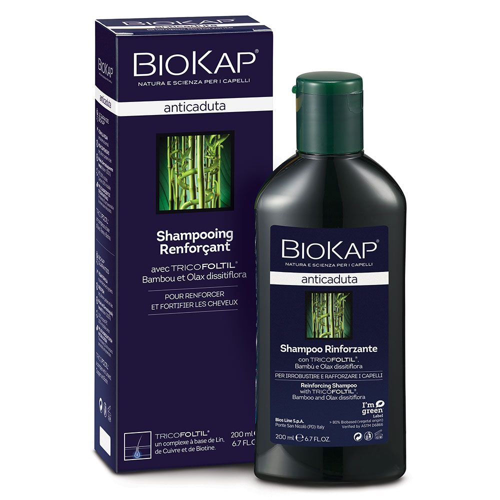 Biokap Anticaduta Champú fortificante anticaída 200ml