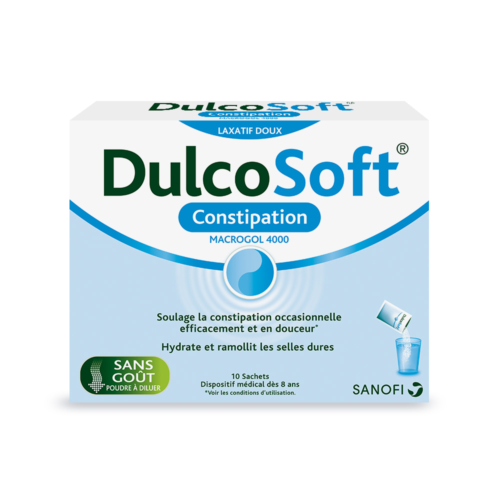 Dulcosoft Calma el estreñimiento Con Macrogol 4000 10 sobres de 10 g