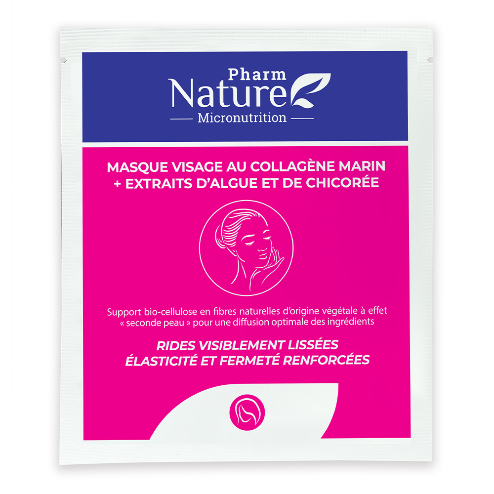 Kersiens Máscara facial Con Colágeno Marino x1