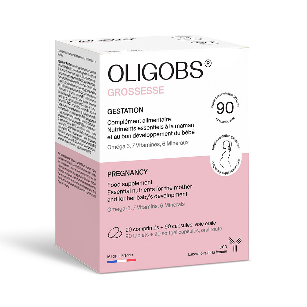 Ccd Oligobs Embarazo 90 cápsulas + 90 comprimidos