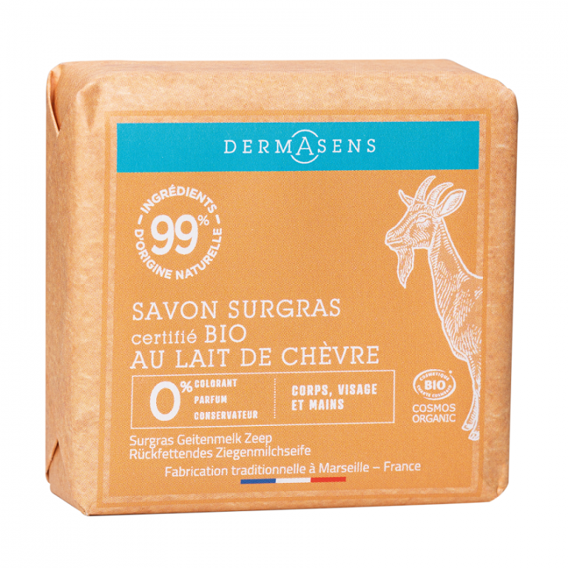 Dermasens Jabón ecológico nutritivo de leche de cabra 100G