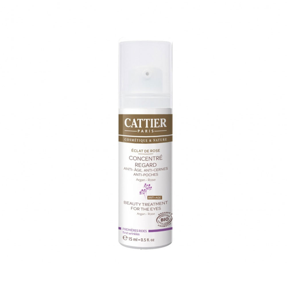 Cattier Eclat De Rose Concentrado Ojos Anti-edad Bio 15ml